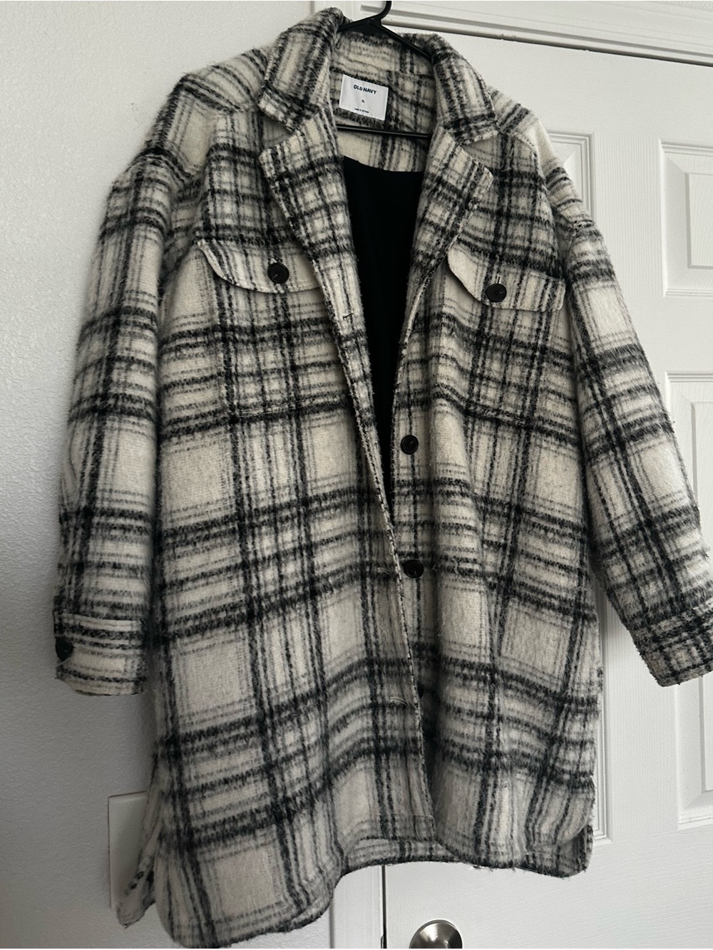Old Navy Plaid Coat